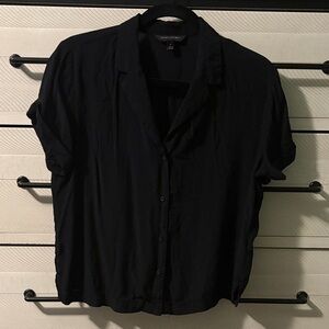 Banana Republic boxy button down shirt